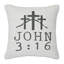 Coussin Celebrate Grace John 3: 16