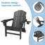 Fauteuil Adirondack réglable avec repose-pieds rétractable-786718144