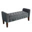 Banc de rangement à couvercle rabattable rembourré-1561427486