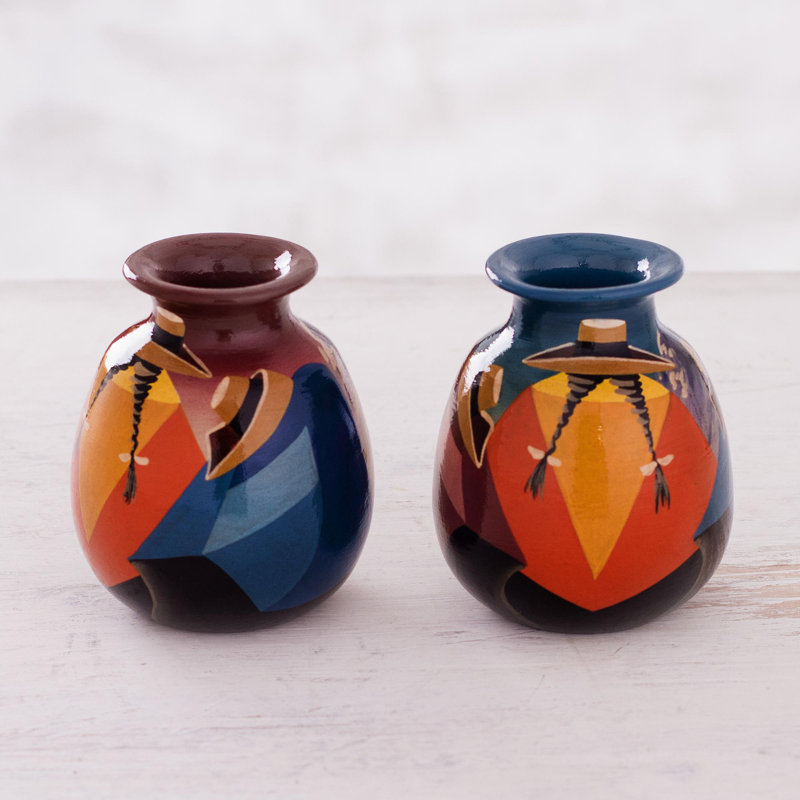 Get-Together Cuzco Ceramic Vases (Pair)