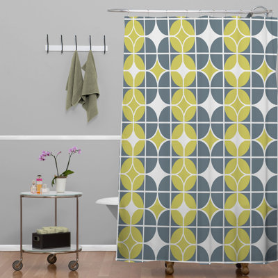 Geometric Shower Curtain