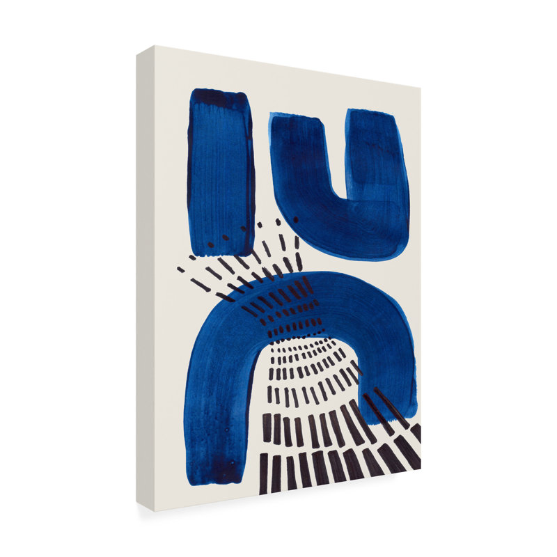 Ejaaz Haniff Blue Magnet Canvas Art