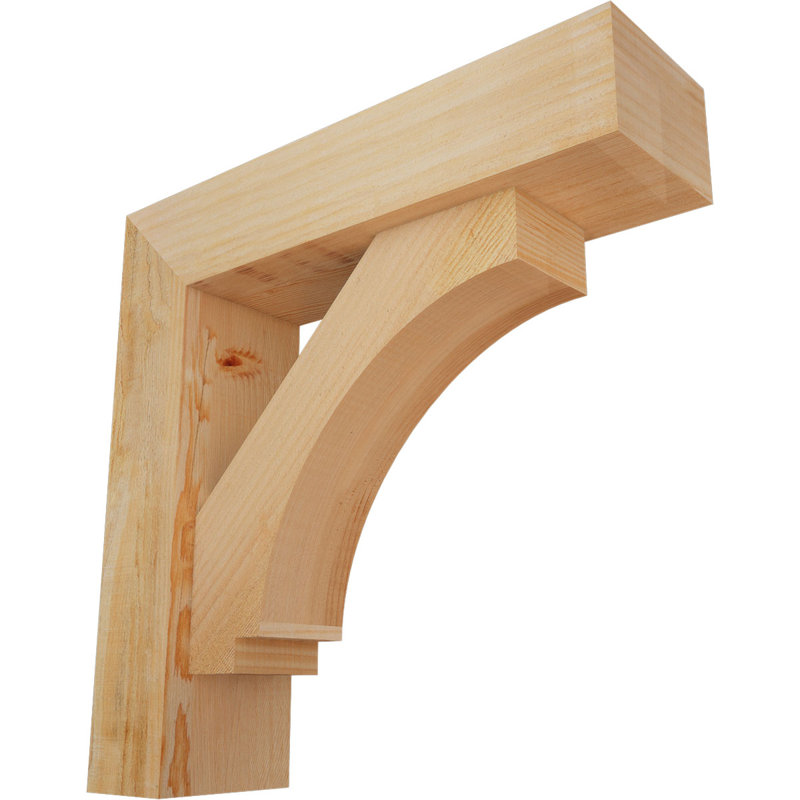 Support de bloc impérial avec entretoise décalée, 22 X 22, Sapin Douglas de l 6 po (scié brut)