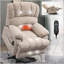 Fauteuil inclinable Power Lift avec massage et chauffage lombaire pour un confort et une détente ultimes