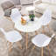 Table de salle à manger ronde, table de cuisine, table basse de style moderne-182336988