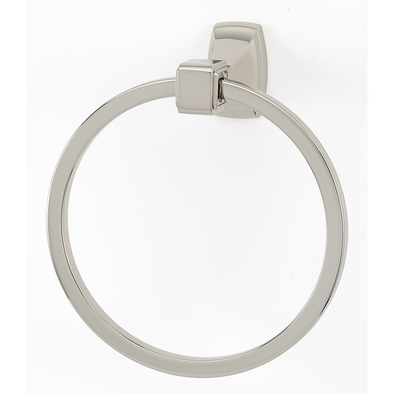 Towel Ring, Satin Nickel