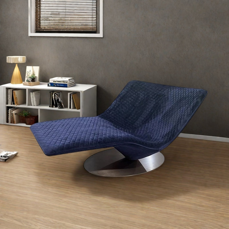 Chaise moderne et écologique, Bleu