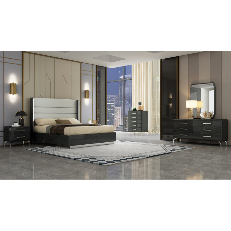 Commode double 6 tiroirs Demario