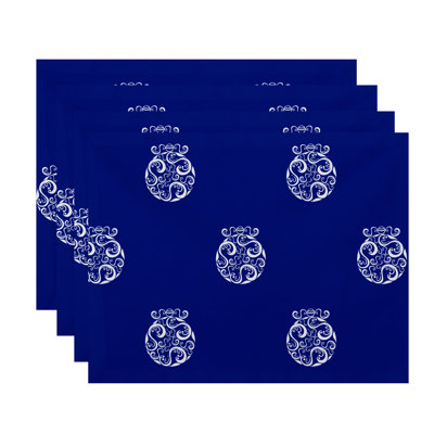 Polyester Abstract Rectangle Placemat