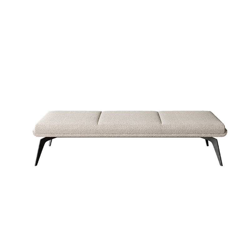 Banc de bout de lit Luxury Luxury, H 16,14 po x l 70,86 po x P 17,71 po
