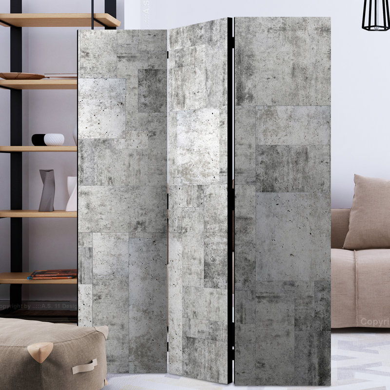 Thomasin 172cm H Folding Room Divider, 3