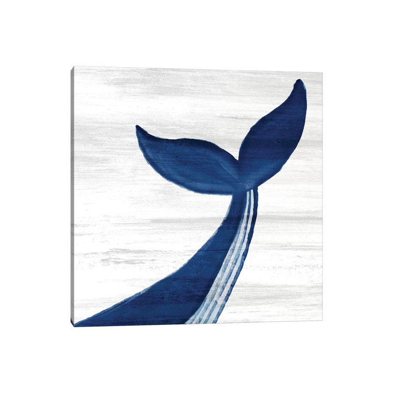 Whale Tails II by Ann Bailey - Wrapped Canvas Print, 30.48 cm H x 30.48 cm W