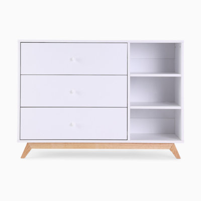 Almond Milk Era 3-Drawer Dresser