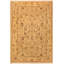 Dorn Oriental Handmade Hand-Knotted Rectangle 3'4" x 4'9" Wool Area Rug in Beige
