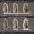 65" x 25" LED Full Length Wall Mirror, Irregular Organic Shape Tempered Glass Dressing Mirror with Adjustable Lighting, Modern Decorative Mirror for Bedroom Closet Entryway