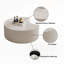 Table basse moderne en cuir fritté clair-2049196743