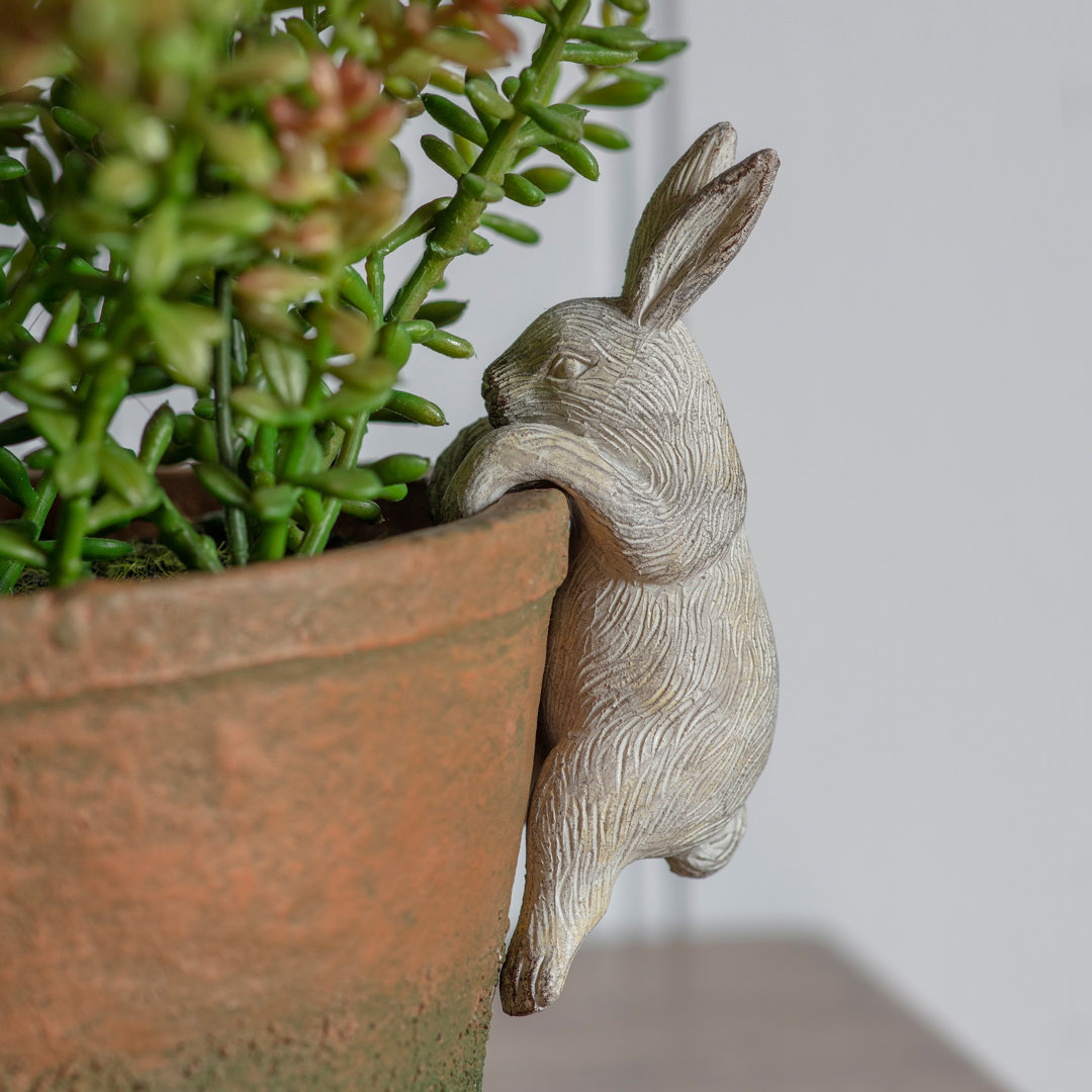 Bojorquez Rabbit Plastic Garden Statue