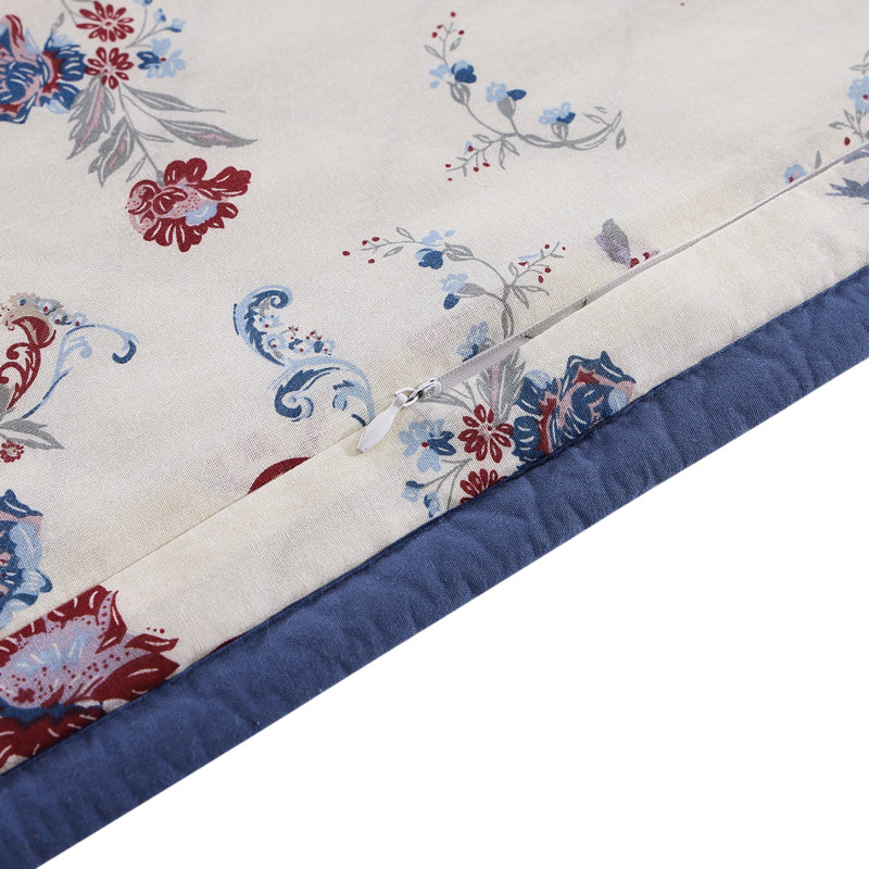 Ensemble de courtepointe en coton Tasha Polizzi, Courtepointe pour lit simple + 1 taie décorative 