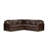 Savannah 2-Piece Genuine Leather Sectional-105122705