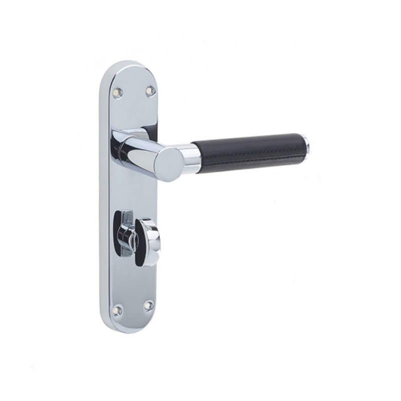 Ascot Privacy Door Handle, Polished Chrome