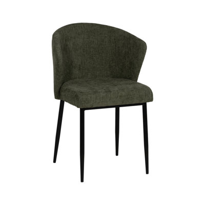 Azizah 47cm H Polyester Upholstered Upholstered Back Side Chair
