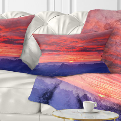 Housse et insert de coussin rectangulaire First Light Morning
