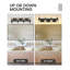 Éclairage de salle de bain 4 lumières à intensité variable noir avec abat-jour en verre transparent-511653530-511653507-511653533