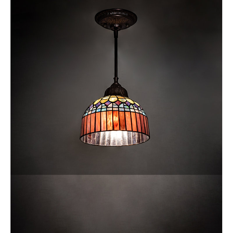 Amyrical 1 - Light Pendant, Jade/Purple/Ruby/Beige