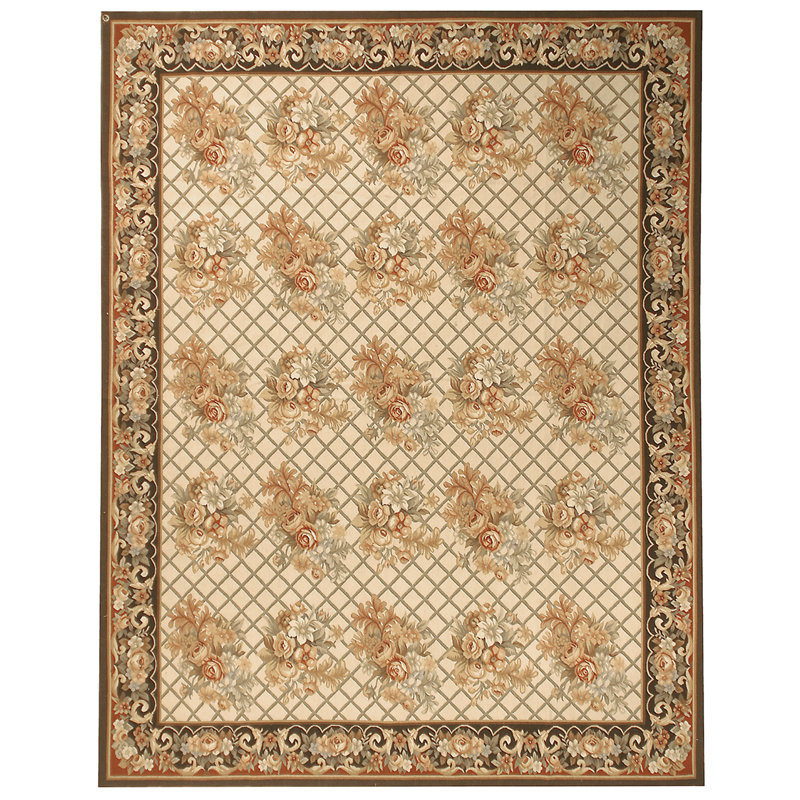 Wool Oriental Area Rug, Rectangle 3' x 5'