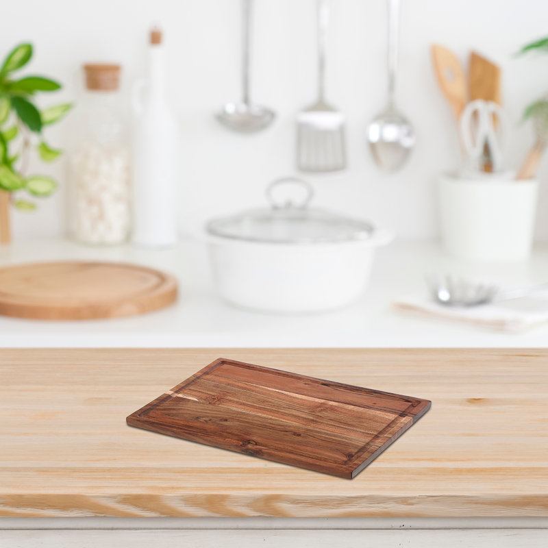 Planche à découper en bois d'acacia
