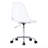Acrylic Rolling Armless Vanity Swivel Height Adjustable Clear Desk Chair for Home Office With Wheels-545504364-561603682