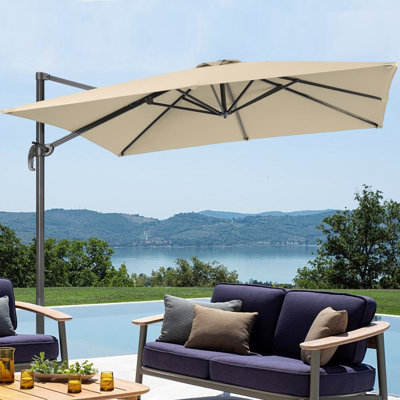 Rikita 108'' Cantilever Umbrella