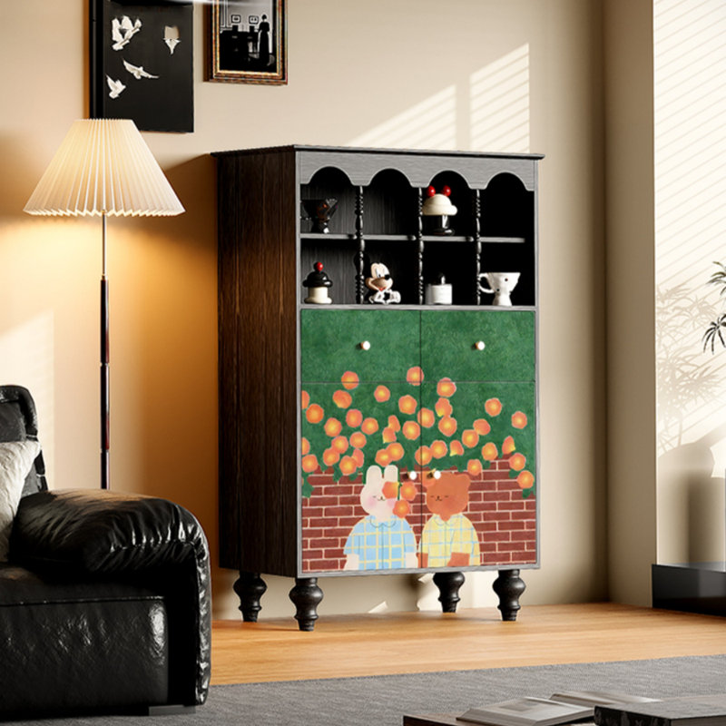 Cream Dopamine Style Sideboards Cabinet