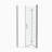 1 3/8" Adjustment,Universal Pivot Shower Door, With 1/4"  Finish 3672, Shower Door-123698752