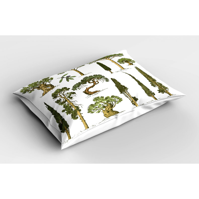 Forest Polyester Sham Set, Twin