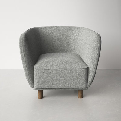 Upholstered Barrel Chair