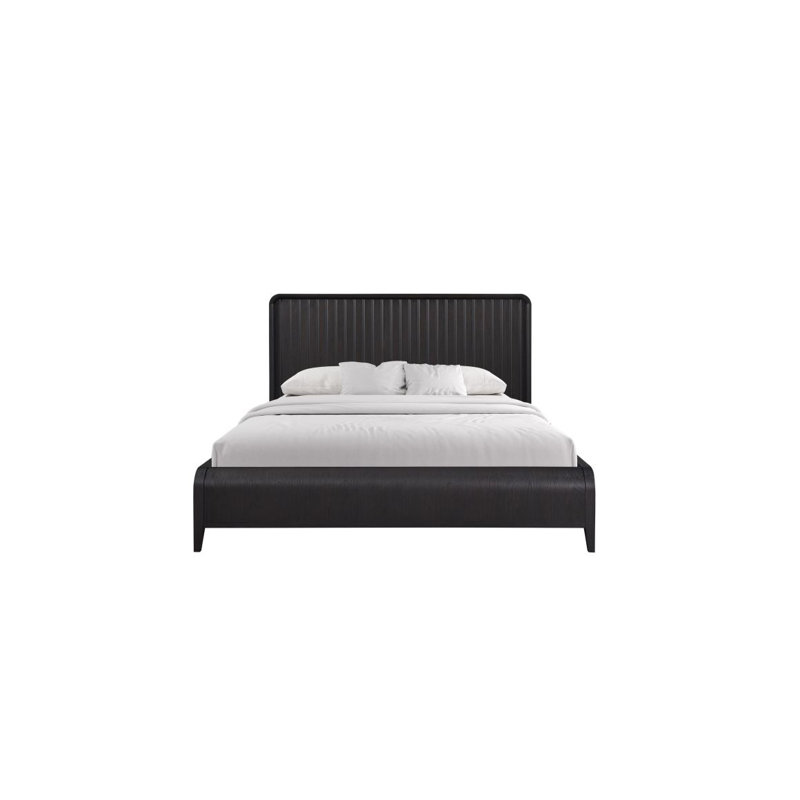 Queen Waterfall Panel Bed