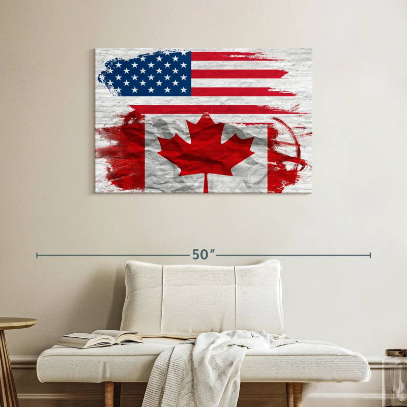 Borges USA And Canada Flag