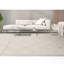 Wool Geometric Area Rug in Beige