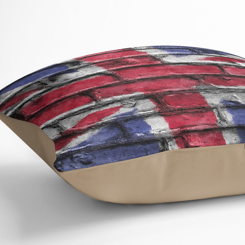 Square Throw Cushion, Stone, 55cm H x 55cm W x 20cm D