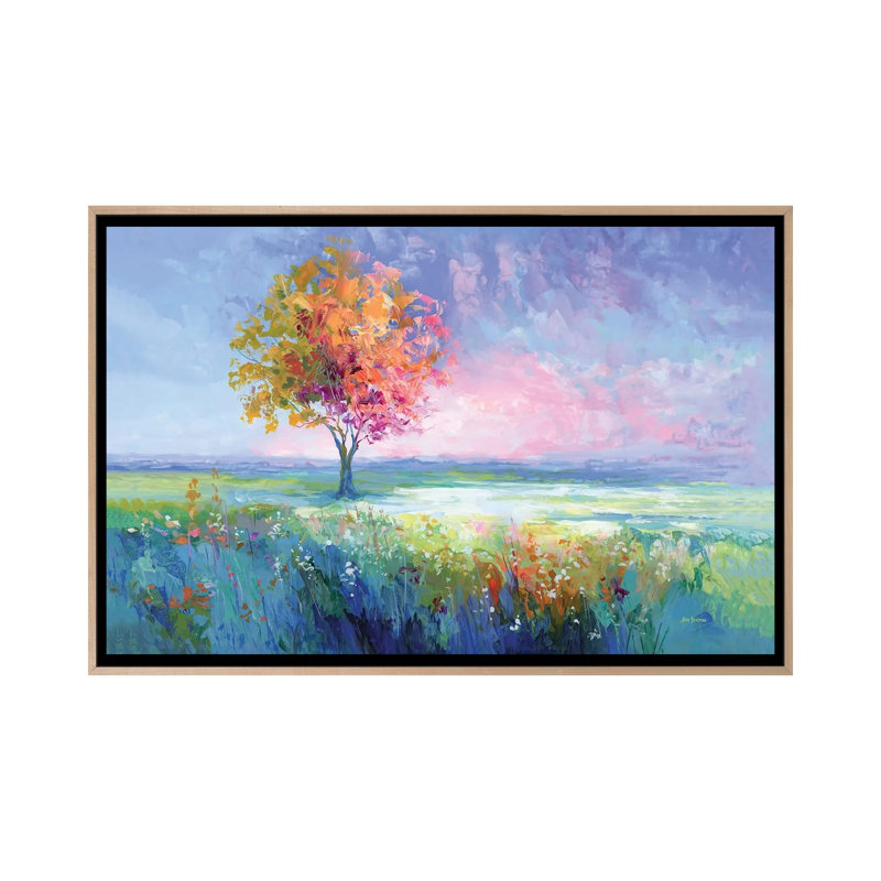 Peaceful Landscape by Leon Devenice - Gallery-Wrapped Canvas Giclée on Canvas, 101.6 cm H x 152.4 cm W  x  4.445 cm D