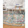 Ector Washable Abstract Indoor Rug