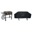 Blackstone 2-Burner 28" Griddle with Front Shelf and Soft Cover Set