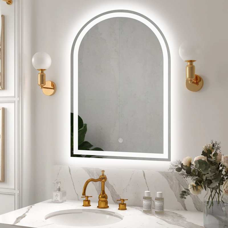 Miroir de salle de bain sans cadre