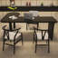 62.99" Black Rectangular Solid Wood desk-108954306-108954308