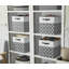 Ensemble de bacs en tissu robuste-444294597-444294609