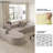 L Shaped Modular Sectional Couches Sofa-448444861
