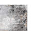 Tapis Ley, art abstrait de style peinture, noir et blanc-99376409