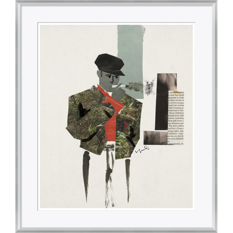 Textile Lifestyle Giclee Print by Yuki Osada, 30.5'' H x 26.5'' W x 1.75'' D