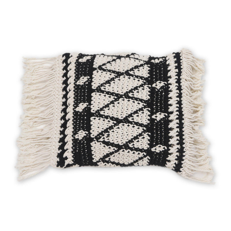Striped Cotton Pillow Cover
